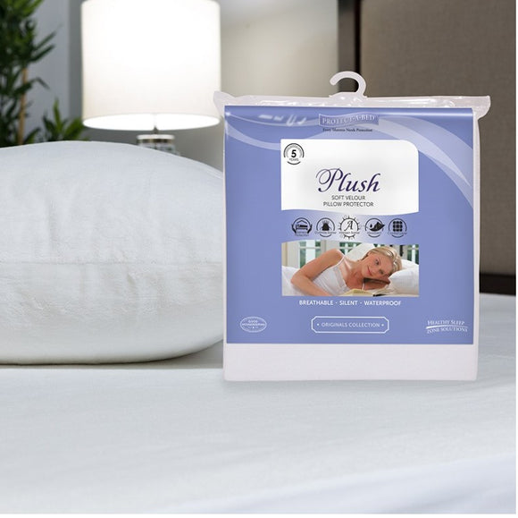 Plush Pillow Protector-Pillow Protectors-Bedroom-Hospitality