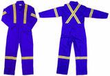 G-style 865 Hi Vis Coverall in Royal Blue