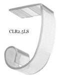 table skirts-Radius Display CLR2.5LS Lifetime Tableskirting Clip