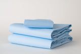 Thomaston T180 Percale Sheets & Pillowcases-Blue