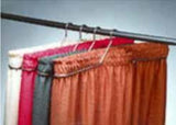 table skirts-Radius Display Chrome Tableskirting Hangers