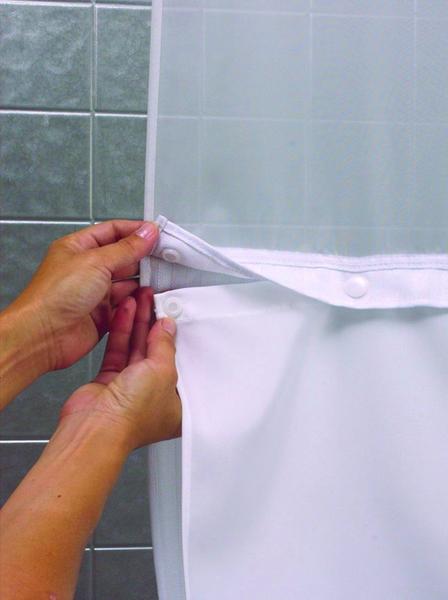Snap In Liner-Shower Curtains-Bathroom-Hospitality