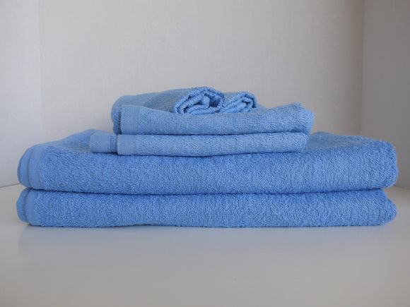 Light  Blue Economy Towels