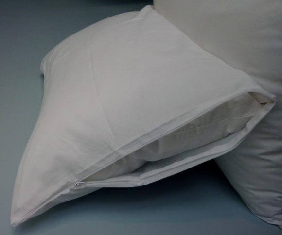 Zippered Pillow Protector-Pillow Protectors-Bedroom-Health Care