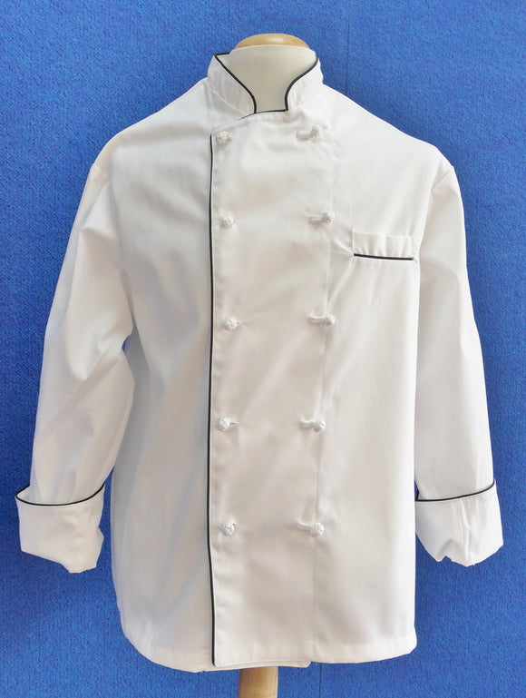G-721-BP Exec Chef Coat knot buttons
