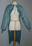 1385 microfiber precaution apron gown back