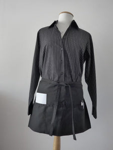 Server Apron with 3 pockets in black