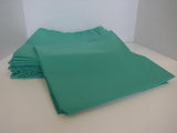 medical drape sheet 36 x 45 jade green