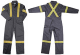 G-style 865 Hi Vis Coverall in Charcoal