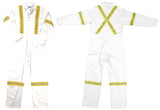 G style 865 Hi Vis Coverall in White