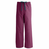 scrubs-Medline Angelstat Scrub Pants in Raspberry or Cranberry