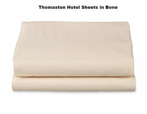 Thomaston Mills - T200 Percale Sheets bone 