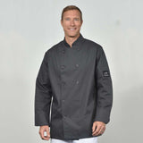 Chef's Choice Charcoal Grey Chef Coat | Tex-Pro Western
