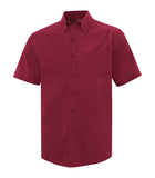 Coal Harbour D6021 Men's Short Sleeve Shirt in Rich Red
