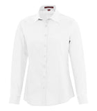 Coal Harbour L6013 Ladies Long Sleeve Shirt in White