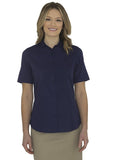 Coal Harbour L6021 Ladies Short Sleeve Shirt in True Navy