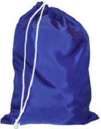 wholesale nylon laundry bag - royal blue laundry bag