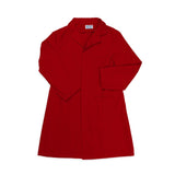 Shopcoat in Bright Red