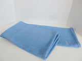 blue terry receiving blanket